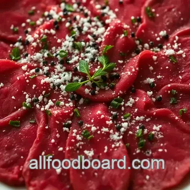 Classic Beef Carpaccio: Your Go-To Easy Appetizer Recipe Recipe Card