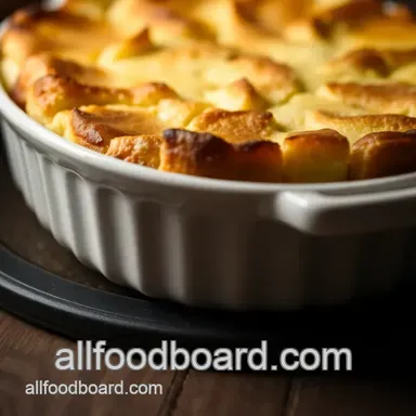 Classic Bread and Butter Pudding: A Warm, Creamy Treat Recipe Card