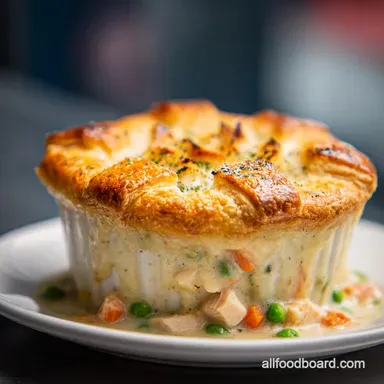 Chicken Pot Pie Recipe: Silky Filling, Flaky Crust Recipe Card