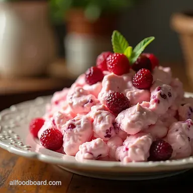 The Ultimate Nostalgic Cranberry Fluff Salad Recipe Recipe Card