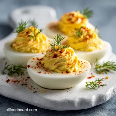 Classic Deviled Eggs Recipe: Silky Filling Recipe Card