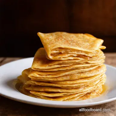 Classic French Crepes Recipe Sweet Savory Bliss Recipe Card