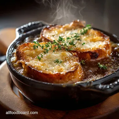 French Onion Soup Recipe: Deeply Caramelized Restaurant-Quality Recipe Card