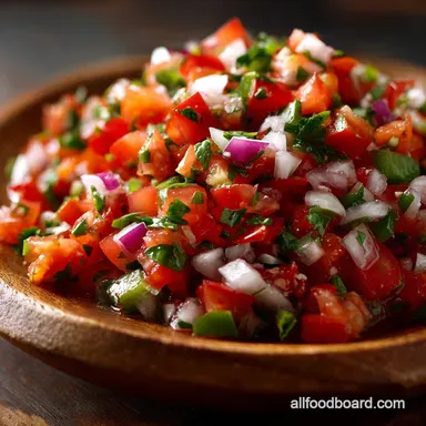 Pico de Gallo: Easy, Fresh, Authentic Recipe in 20 Mins Recipe Card