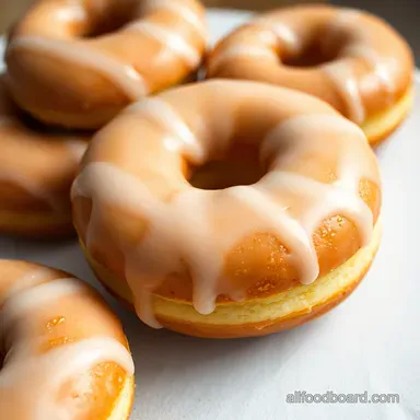 Easy Glazed Donut Recipe: American Classic, Homemade! Recipe Card