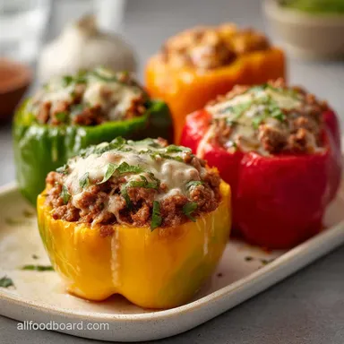 Stuffed Peppers with Ground Beef: Classic Recipe