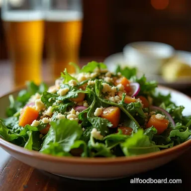 The Perfect Classic House Salad Tangy Vinaigrette Recipe Card