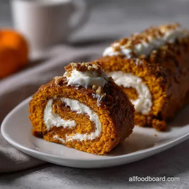 Pumpkin Roll: The Classic Fall Dessert Recipe Recipe Card