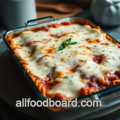 Classic Ricotta Lasagna: My Family's Favorite Comfort Food Recipe Recipe Card