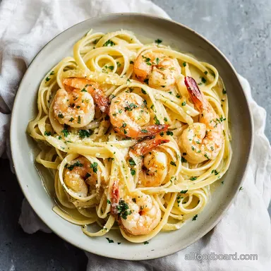 Linguine with Shrimp Scampi Recipe: Ready in 25 Minutes Recipe Card
