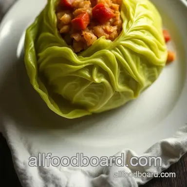 Cozy Stuffed Cabbage Recipe: Eastern European Comfort! Recipe Card