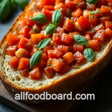 Classic Tomato Basil Bruschetta Recipe: My Favorite Italian Appetizer Recipe Card