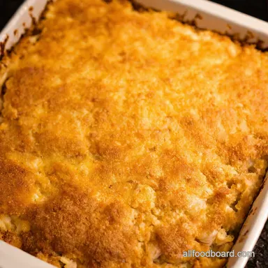 Chicken Stuffing Casserole My Cluckingham Palace Recipe Recipe Card