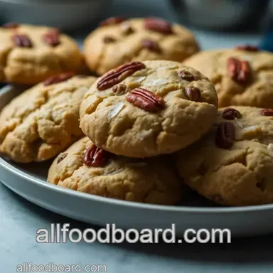 Tropical Delight: Easy & Chewy Coconut Pecan Cookies Recipe Recipe Card
