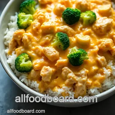 Easy Comforting Casserole Recipes: Cheesy Chicken & Broccoli Delight Recipe Card