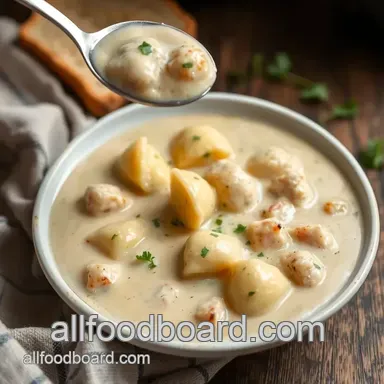 Easy & Cozy Cook Chicken Gnocchi Creamy Comfort Soup: A Family Favorite! Recipe Card