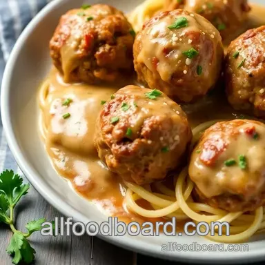 Cook Creamy Beef Meatballs in 30 Minutes Recipe Card