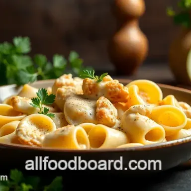 Cook Creamy Tortellini with Chicken Delight