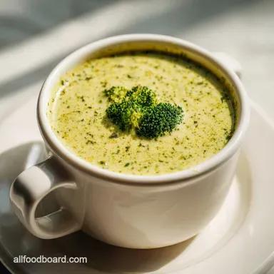 Copycat Panera Broccoli Cheese Soup in 30 Minutes Recipe Card
