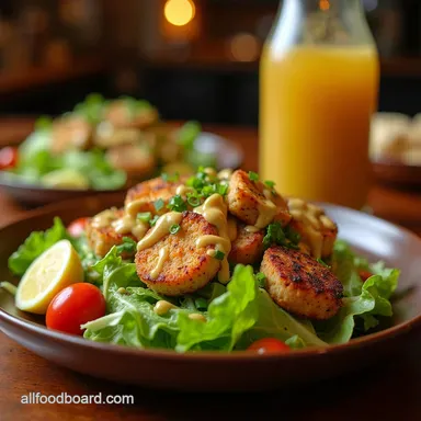 Authentic Texas Roadhouse House Salad Recipe Creamy Dressing Recipe Card