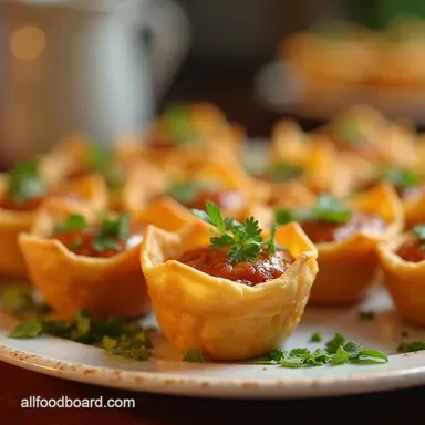 Easy Coronation Chicken Tartlets Best Baby Shower Finger Foods Recipe Card