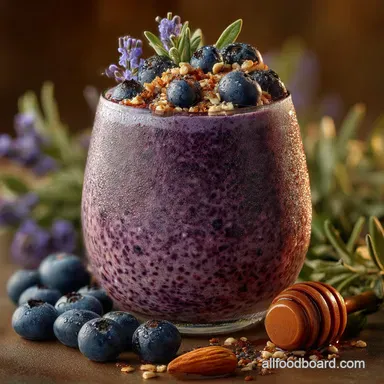 Ultimate Cottage Cheese Blueberry Breakfast Smoothie Recipe Recipe Card