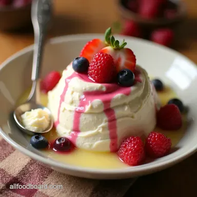 Light Airy Cottage Cheese Mousse Recipes No Bake Recipe Card