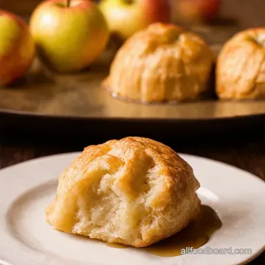 Cozy Country Apple Dumplings with Vanilla Bean Glaze Recipe Card