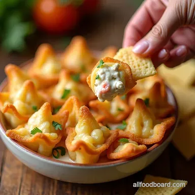 Crab Rangoon Dip Recipe The Ultimate Party Appetizer Recipe Card