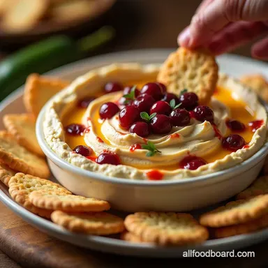 The Ultimate Cranberry Jalape&ntilde;o Cream Cheese Dip Recipe Recipe Card