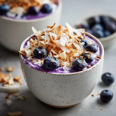 Creamy Blueberry Overnight Oats Recipe: Velvety & Toasted Recipe Card