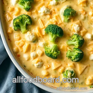 Creamy Broccoli Cheese Casserole Delight: A Family Favorite Recipe Card