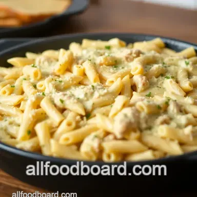 Easy Creamy Canned Chicken Recipes: My Go-To Alfredo Bake Recipe Card