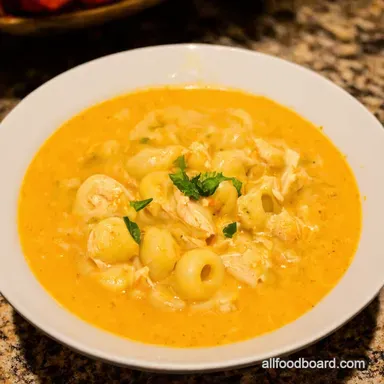 Creamy Chicken Gnocchi Soup Olive Garden Copycat Recipe Card