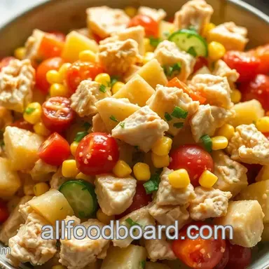 Easy & Creamy Chicken and Potato Salad: My Family' s Favorite Recipe