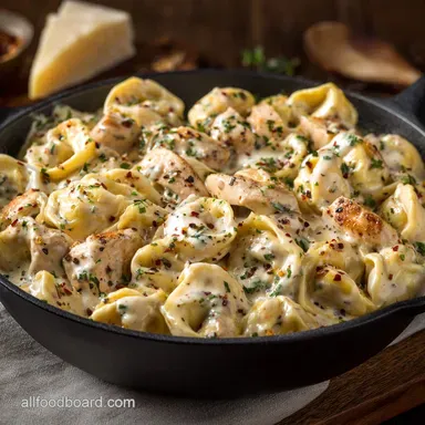 Chicken Tortellini Alfredo: Ultimate Creamy Weeknight Comfort Recipe Card