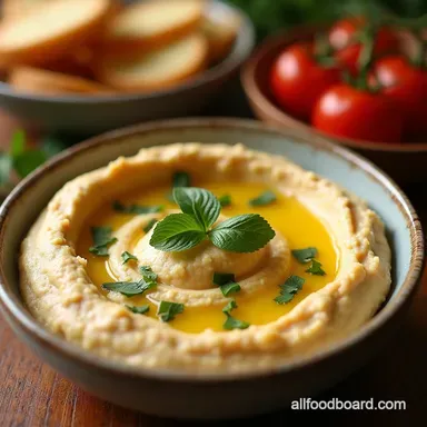 The Ultimate Silky Smooth Classic Hummus Recipe Recipe Card