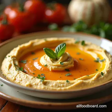 SunKissed Swirl The Ultimate Creamy Coconut Hummus Recipe Recipe Card
