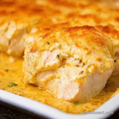 Creamy Baked Cream Cheese Chicken My Easiest Dinner Recipe Card