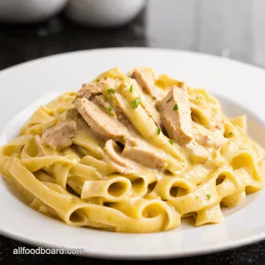 Creamy Chicken Buttered Noodles Comfort Food Done Right Recipe Card