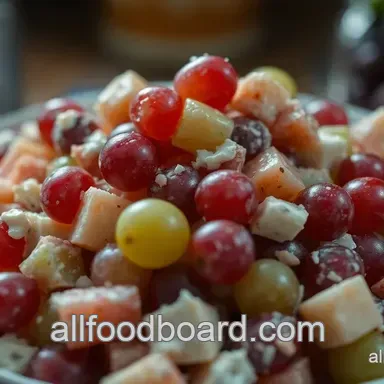 Creamy Dreamy Grape Salad Recipe: Potluck Perfection!