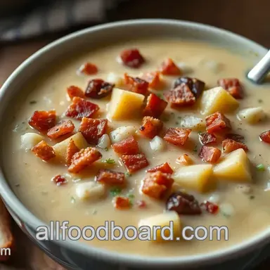 Creamy Dreamy Loaded Baked Potato Soup - Easy Comfort Food!