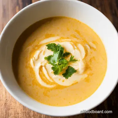 Creamy Dreamy The Best Thai Coconut Soup Tom Kha So Easy Recipe Card