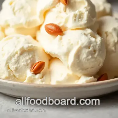Dreamy Vanilla Bean Homemade Ice Cream Recipe Recipe Card