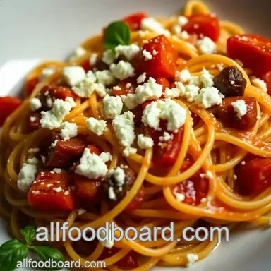 My Favorite Feta Tomato Pasta Recipe – Simple, Flavorful & Ready in 25 Minutes Recipe Card