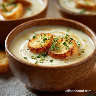 Creamy Homemade Potato Soup Silky Velvety and Never Gluey Recipe Card