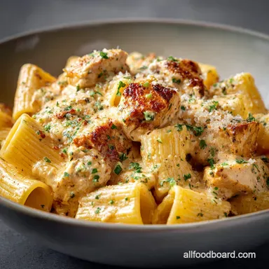 Marry Me Chicken Pasta: Creamy Rigatoni Recipe Recipe Card