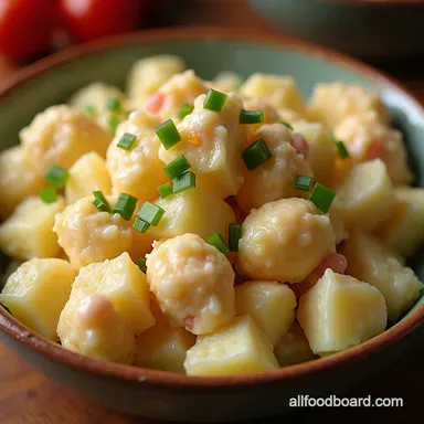 Seriously Creamy OldFashioned Potato Salad Recipe Recipe Card