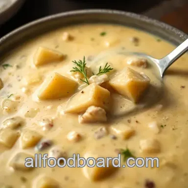 My Favorite Creamy Oyster Chowder: Comforting & Flavorful Delight Recipe Card