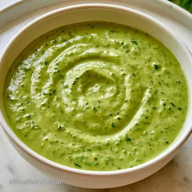 Creamy Pesto Salad Dressing in 10 Min Recipe Card